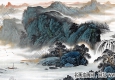 國(guó)畫(huà)名作_春山富水、源遠(yuǎn)流長(zhǎng)_高清大圖下載