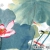 張大千_荷花嘉藕圖_六十六年丁巳夏日_國(guó)畫(huà)高清大圖下載