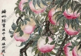 趙之謙作品 蟠桃結(jié)實三千歲 高清大圖下載