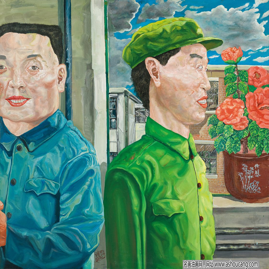 劉煒油畫(huà)作品《革命家庭》賞析及拍賣(mài)價(jià)格