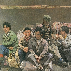 忻東旺人物油畫《誠(chéng)城》欣賞