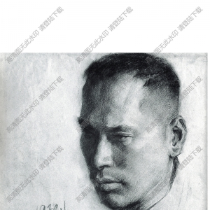 艾軒_人物頭像_素描作品高清下載