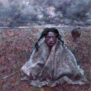 艾軒油畫_風(fēng)聲凄厲_高清圖片下載