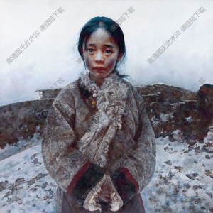 艾軒油畫_融雪的三月_作品高清大圖下載