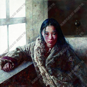艾軒油畫_遠方飄來陌生的歌_高清大圖下載