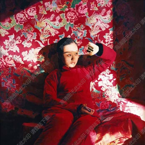 王沂東油畫作品_冬天里的陽光_高清大圖下載