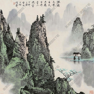 白雪石作品_淋漓大筆出天工，萬古丹青一說空_高清下載