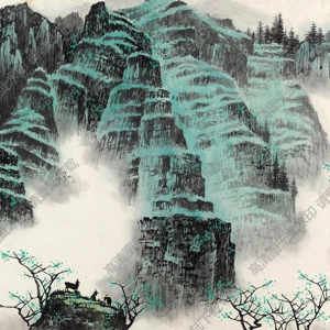 白雪石的畫_十渡新綠_高清大圖下載
