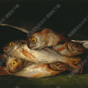 戈雅名畫_魚_高清大圖下載