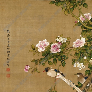 沈銓 花鳥(niǎo)圖 高清大圖下載