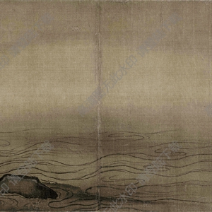 宋 馬遠(yuǎn)《寒塘清淺圖》國(guó)畫高清大圖下載