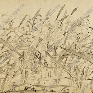 南宋 趙孟堅(jiān)《水仙圖》國(guó)畫高清大圖下載