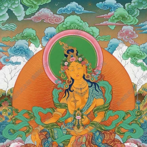 唐卡 圖像《 觀音菩薩》高清大圖1下載