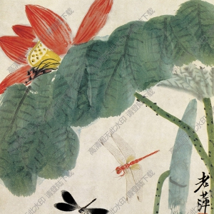 齊白石《小品》-4國畫高清大圖下載