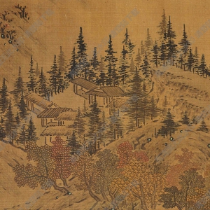 北宋 佚名《煙風(fēng)秋曉圖》國(guó)畫高清大圖下載