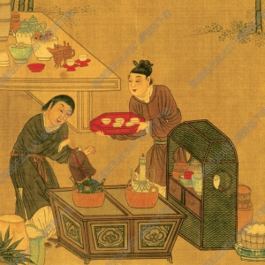 宋 劉松年 《十八學(xué)士圖》國(guó)畫(huà)高清大圖下載
