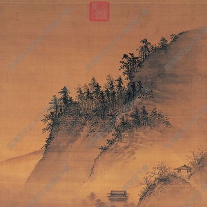 宋 佚名《春游晚歸圖》國(guó)畫(huà)高清大圖下載