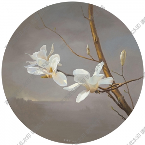 曾傳興 名畫(huà)《玉蘭·消失的風(fēng)景》高清大圖25下載