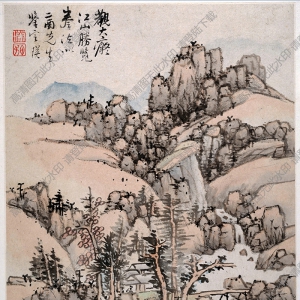 明 藍(lán)瑛《仿宋元冊》-7國畫高清大圖下載