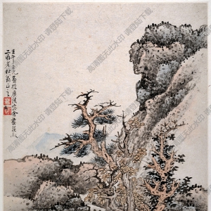 明 藍(lán)瑛《仿宋元冊》-11國畫高清大圖下載