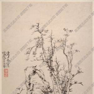 明 藍(lán)瑛《仿宋元冊》-12國畫高清大圖下載