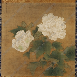南宋 李迪《白芙蓉》國(guó)畫高清大圖下載