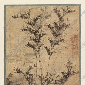 唐 榮陽(yáng)《竹圖》國(guó)畫高清大圖下載