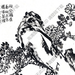 馬世治《秋菊》國(guó)畫(huà)高清大圖下載