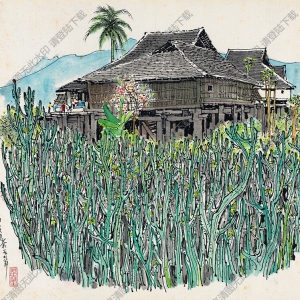 吳冠中國畫作品169高清下載