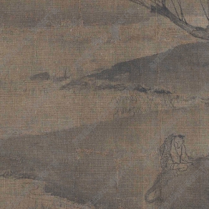 宋《歸牧圖》團(tuán)扇國畫高清大圖下載