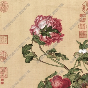 《花鳥(niǎo)圖》-4國(guó)畫(huà)高清大圖下載