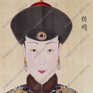 郎世寧_乾隆帝后妃像_高清大圖下載