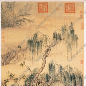 郎世寧_八俊圖_高清大圖下載