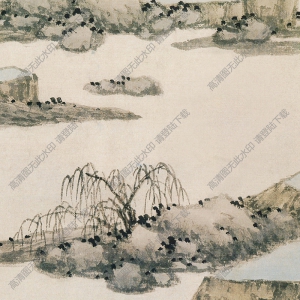 沈周 青園圖 國(guó)畫高清大圖下載