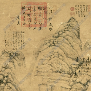 沈周 桃花書屋 國畫高清大圖下載