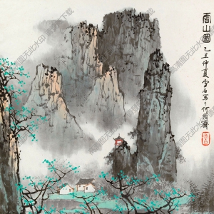 白雪石_名畫_云山圖_高清大圖下載