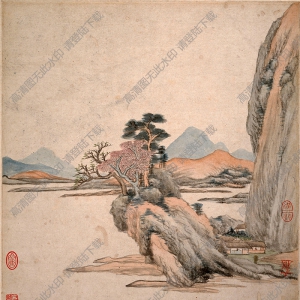 明清 王鑒《湘碧居士仿古冊(cè)》-22國(guó)畫(huà)高清大圖下載