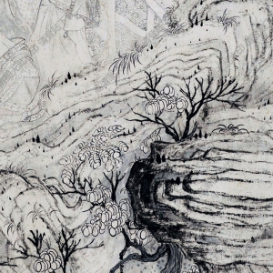 清  石濤《十六阿羅應(yīng)真圖》國(guó)畫(huà)高清大圖下載