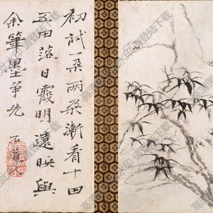 清 石濤《山水花卉圖》-2國(guó)畫高清大圖下載