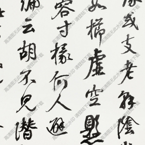 清 龔賢《山水圖》-1國(guó)畫(huà)高清大圖下載