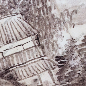 清 龔賢《山水圖》-2國(guó)畫(huà)高清大圖下載