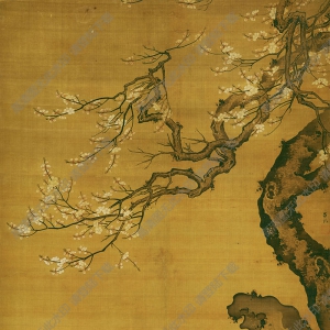 明 呂紀(jì)《獅頭鵝圖》國(guó)畫(huà)高清大圖下載