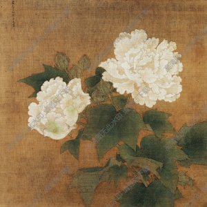 南宋 李迪《白芙蓉》國(guó)畫高清大圖下載