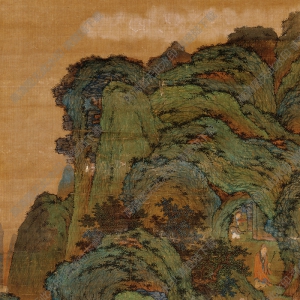 超高清《商山四皓圖》國畫百度云網盤下載
