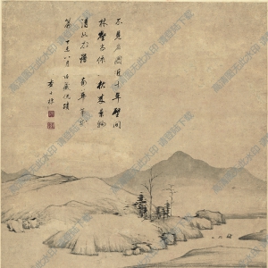 查士標_山水圖_超高清_百度云網(wǎng)盤下載