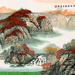 國(guó)畫名作_鴻運(yùn)當(dāng)頭_高清大圖下載