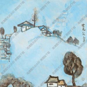 涂克油畫(huà) 夢(mèng)中苗嶺 高清大圖下載