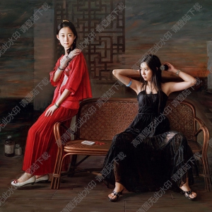 安靜油畫(huà)_我們的時(shí)代_高清大圖下載