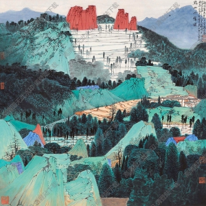薛亮國(guó)畫作品53高清下載