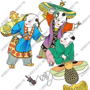 傳統(tǒng)年畫高清圖片8下載